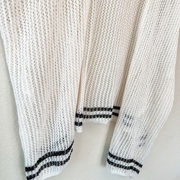 NWT! Quagga Green Label Stitched Mesh Hooded Cardigan - Picture 2 of 5